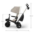 Kinderkraft tricicleta AVEO 2 PLUS 9m+ Beige