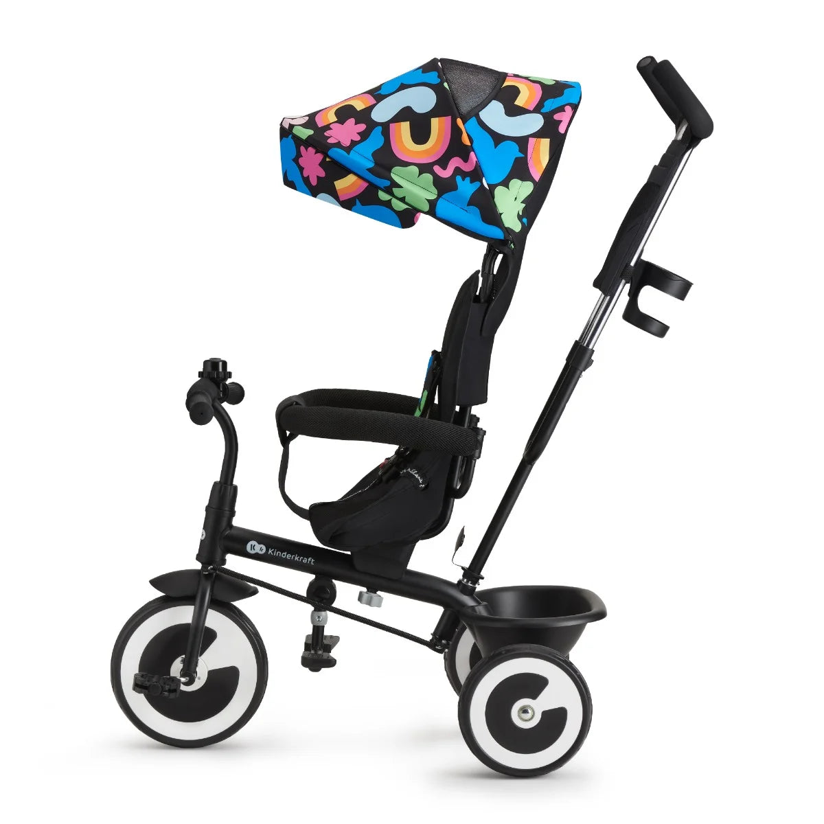 Kinderkraft tricicleta ASTON 9m+ Happy Shapes Imagine secundară a produsului