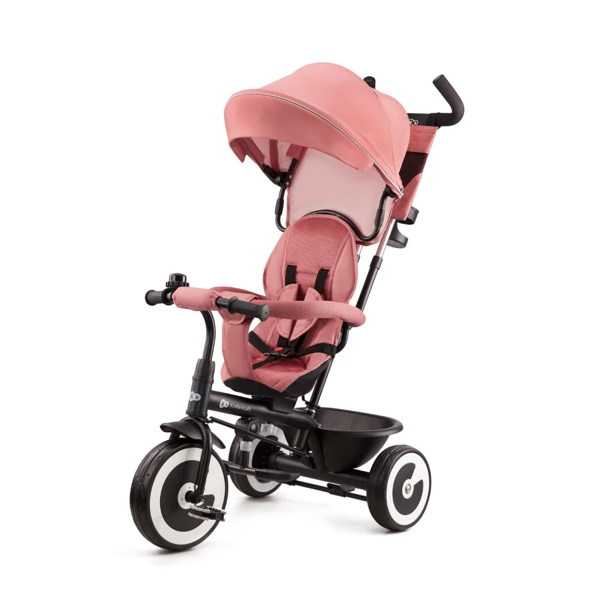 Kinderkraft tricicleta ASTON 9m+ Rose Pink Imagine principală a produsului