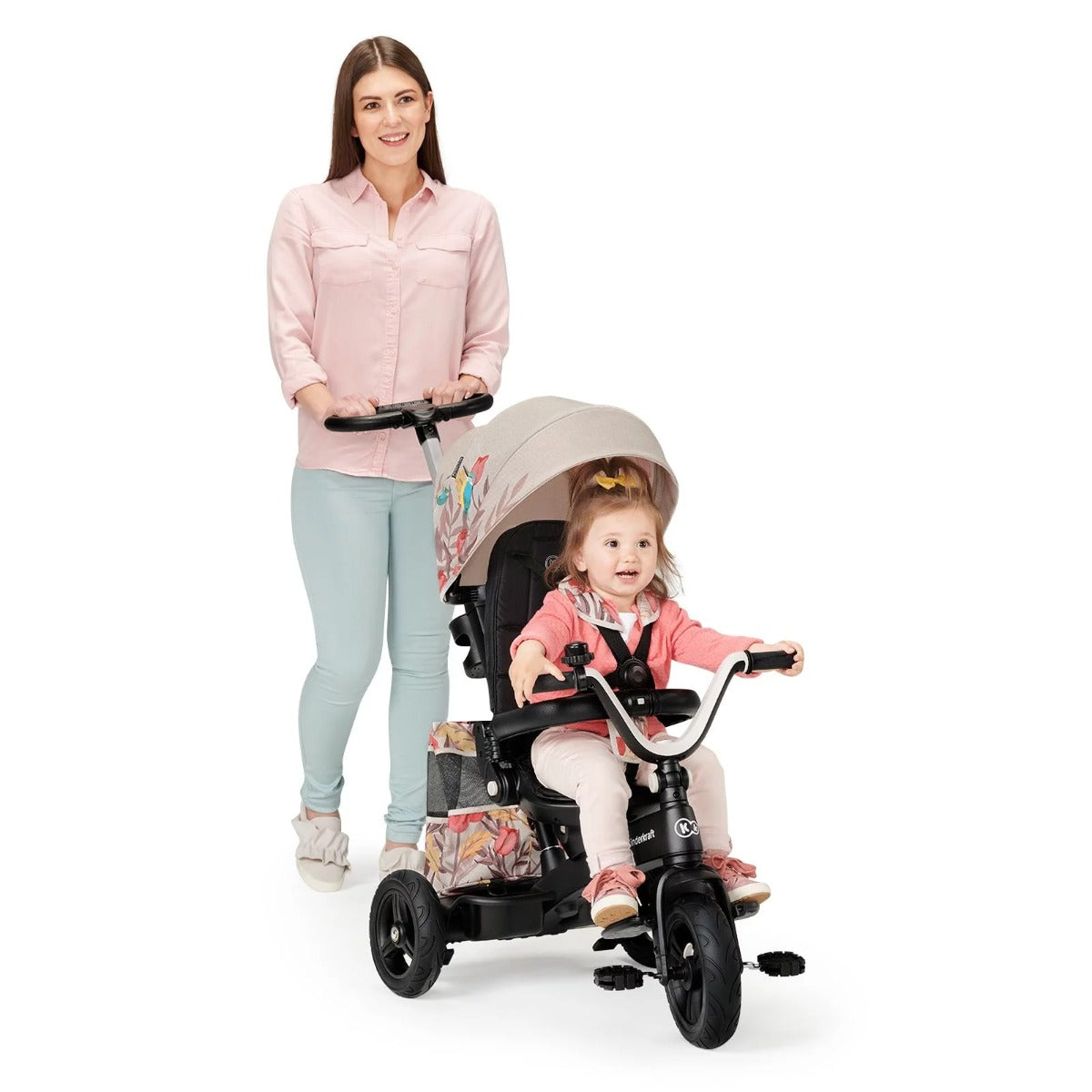 Kinderkraft tricicleta EASYTWIST 9m+ Bird Imagine secundară a produsului