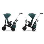 Kinderkraft tricicleta EASYTWIST 9m+ Midnight Green