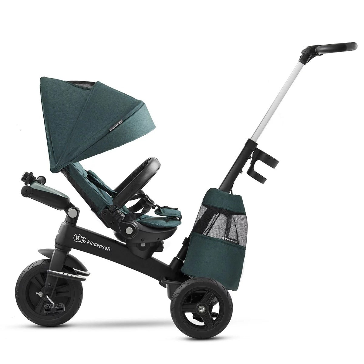 Kinderkraft tricicleta EASYTWIST 9m+ Midnight Green