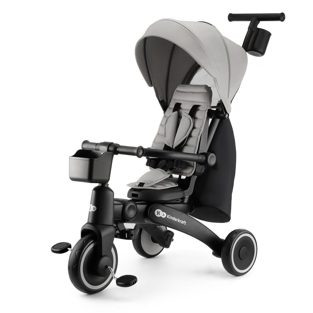 Kinderkraft tricicleta JAZZ 2 pentru 9m+ Grey