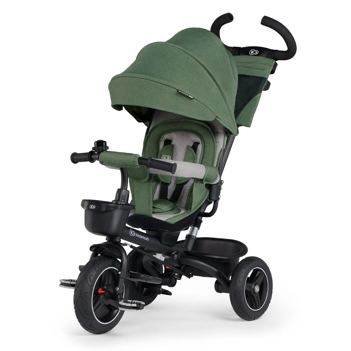 Kinderkraft tricicleta SPINSTEP 9m+ Green Imagine principală a produsului