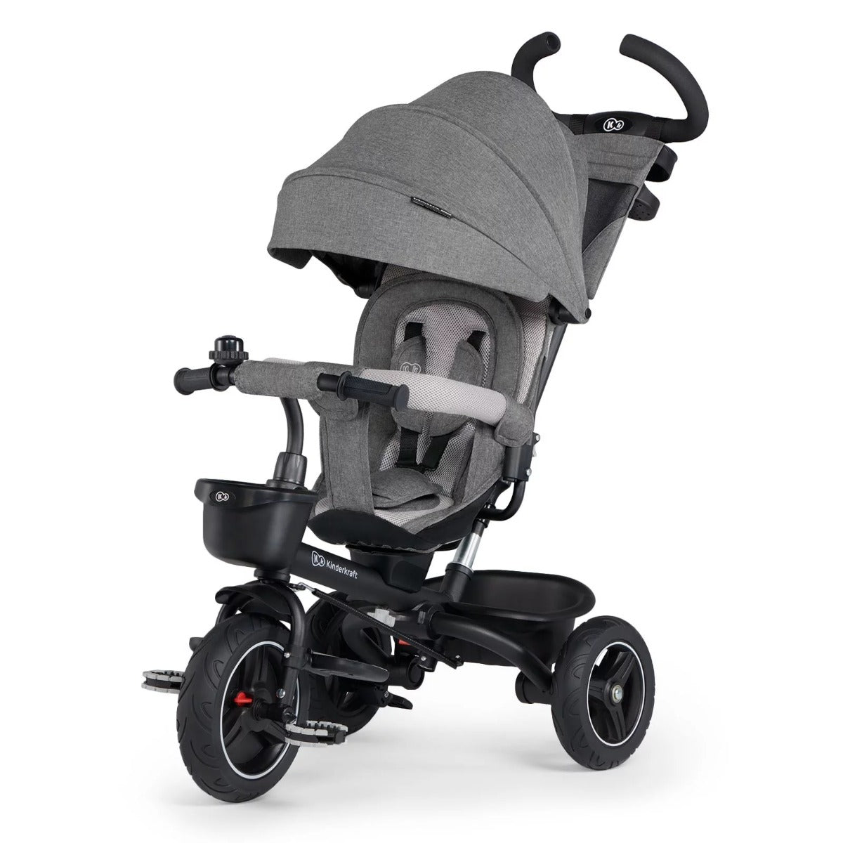 Kinderkraft tricicleta SPINSTEP 9m+ Grey