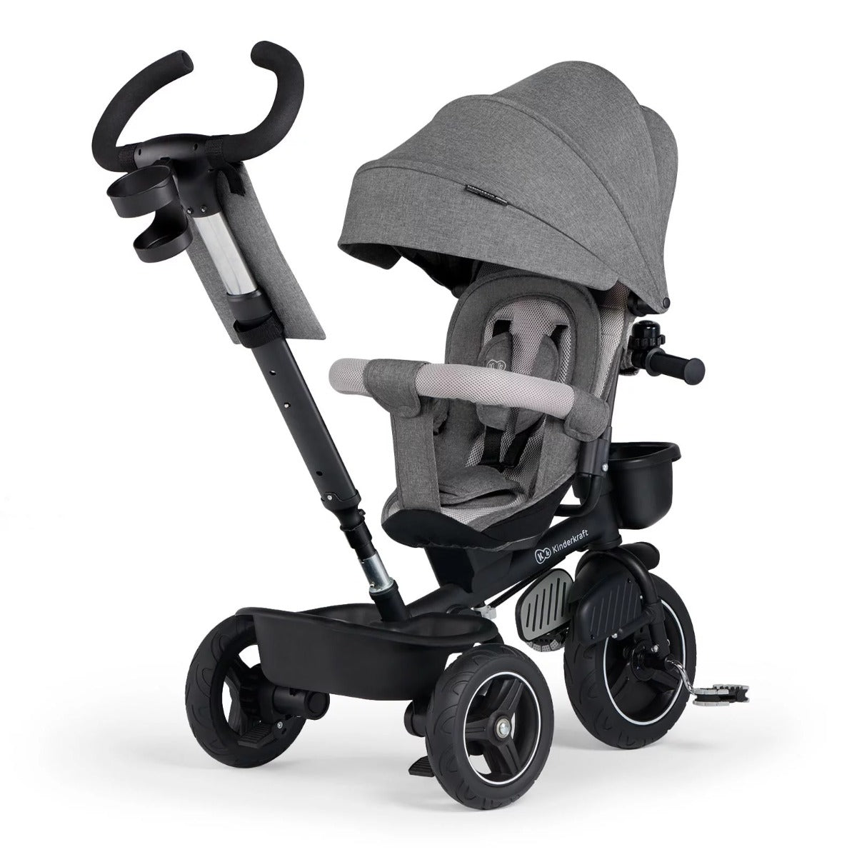 Kinderkraft tricicleta SPINSTEP 9m+ Grey