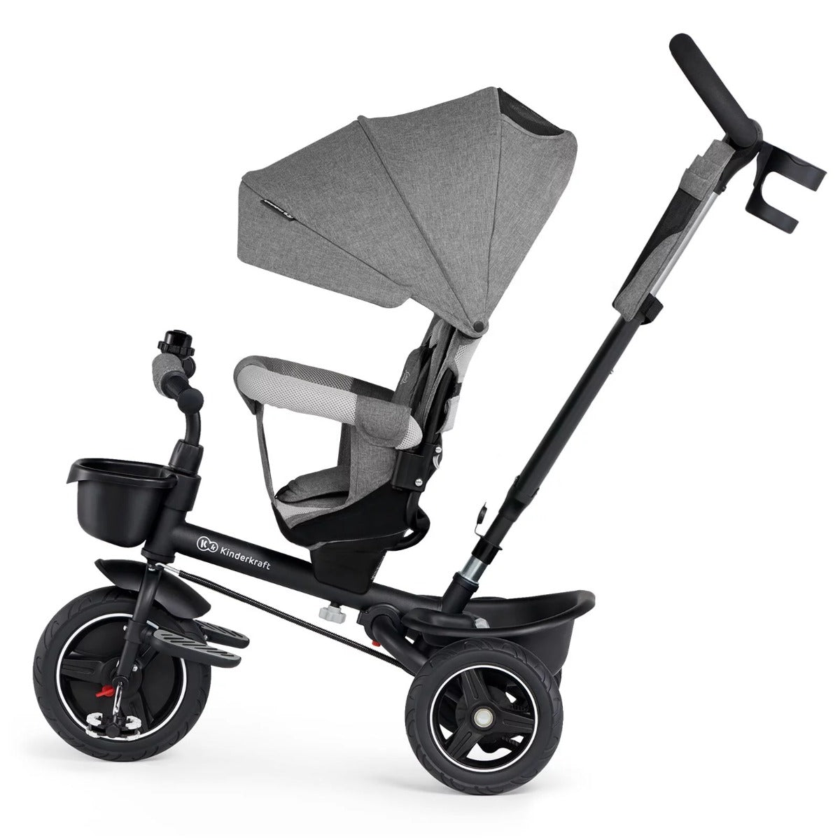 Kinderkraft tricicleta SPINSTEP 9m+ Grey