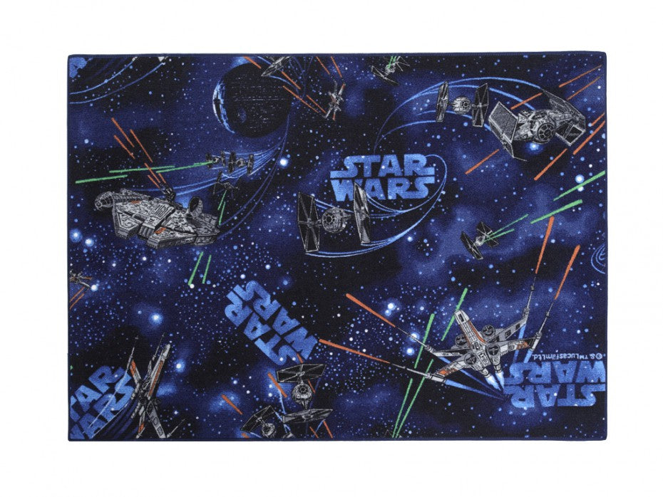 AW Covor pentru copii 95x133 cm cu imprimeu Star Wars Classic Imagine principală a produsului
