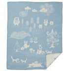 Klippan patura bebelusi din bumbac bio 70x90 cm 0m+ Animale de padure