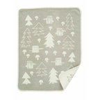 Klippan patura bebelusi din bumbac chenille 70x90 cm 0m+ Mushroom grey