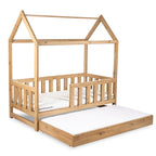 Klups patut tineret 160x80 cm LIV cu sertar  3 ani+, Stejar