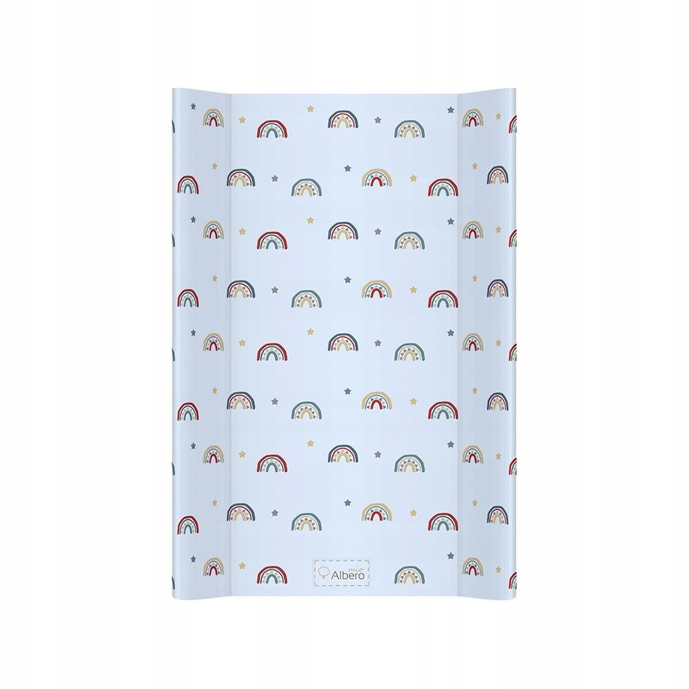 Klups saltea de infasat 50x70 cm, Curcubeu Albastru