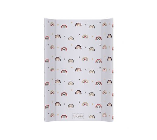 Klups saltea de infasat 50x70 cm, Curcubeu Gri