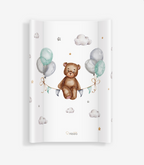 Klups saltea de infasat 70x50 cm Ursulet cu baloane