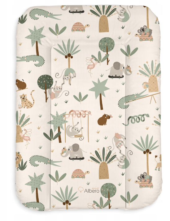 Klups saltea moale pentru infasat 70x47 cm, Tropical