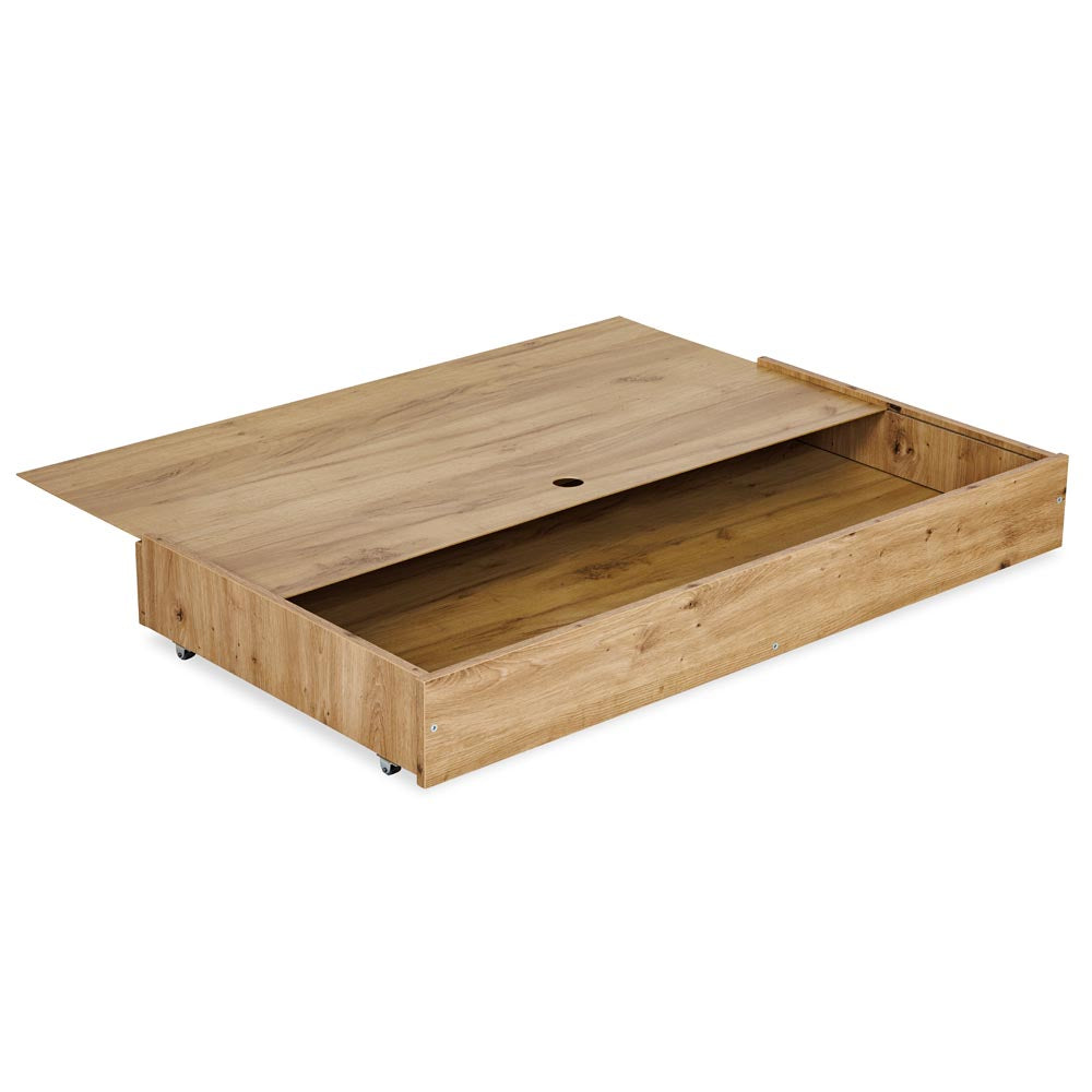 Klups sertar pentru patut  AMELIA 120x60 cm Stejar