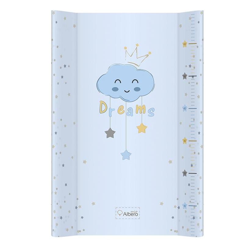 Klups saltea de infasat 50x70 cm, Norisor cu stelute Albastru