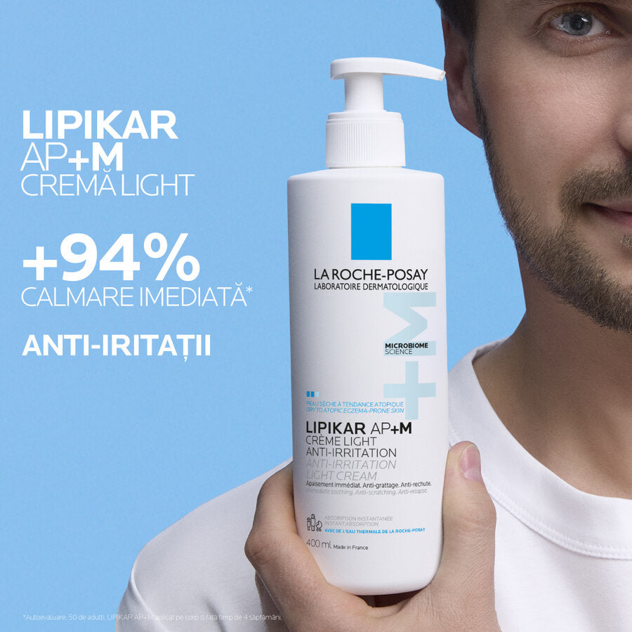 La Roche-Posay crema cu tripla actiune Lipikar Light AP+M 400 ml