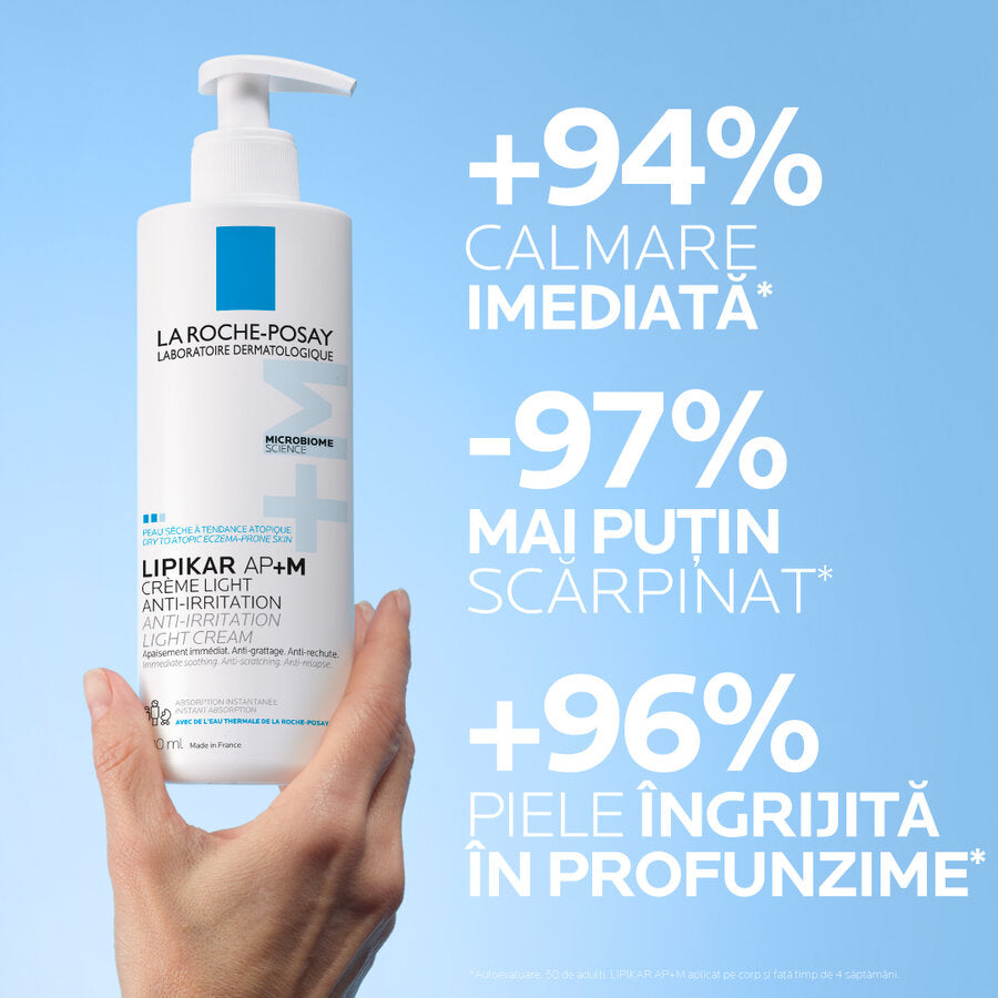 La Roche-Posay crema cu tripla actiune Lipikar Light AP+M 400 ml