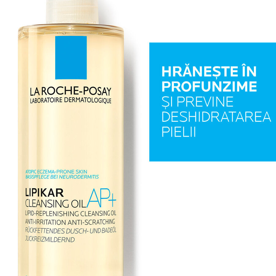 La Roche-Posay ulei de dus relipidant anti-iritatii AP+ Lipikar 400 ml