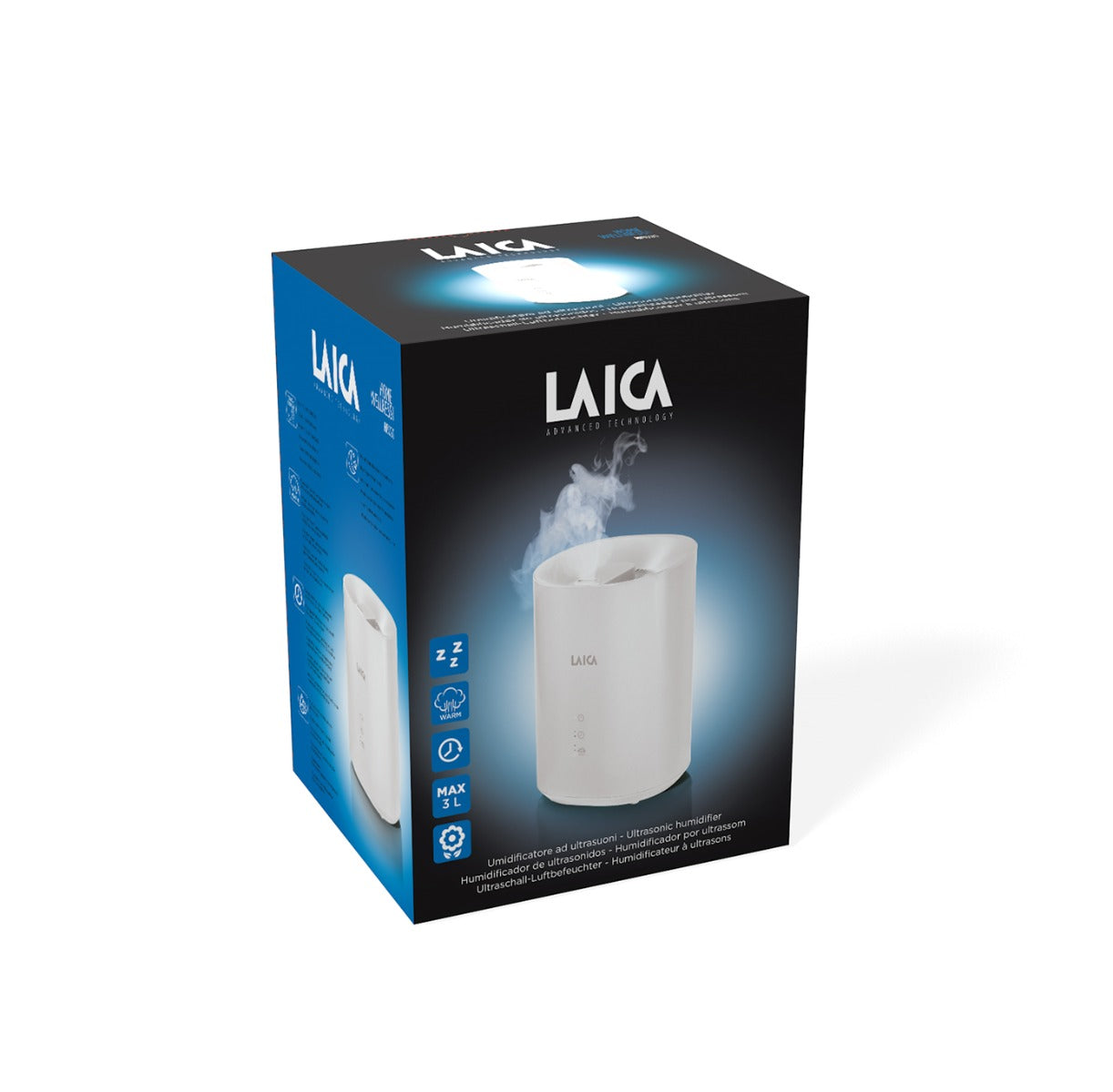 Laica umidificator 3 litri cu abur rece 