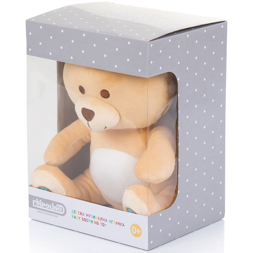 Chipolino lampa de veghe plus muzicala 0m+ Bear