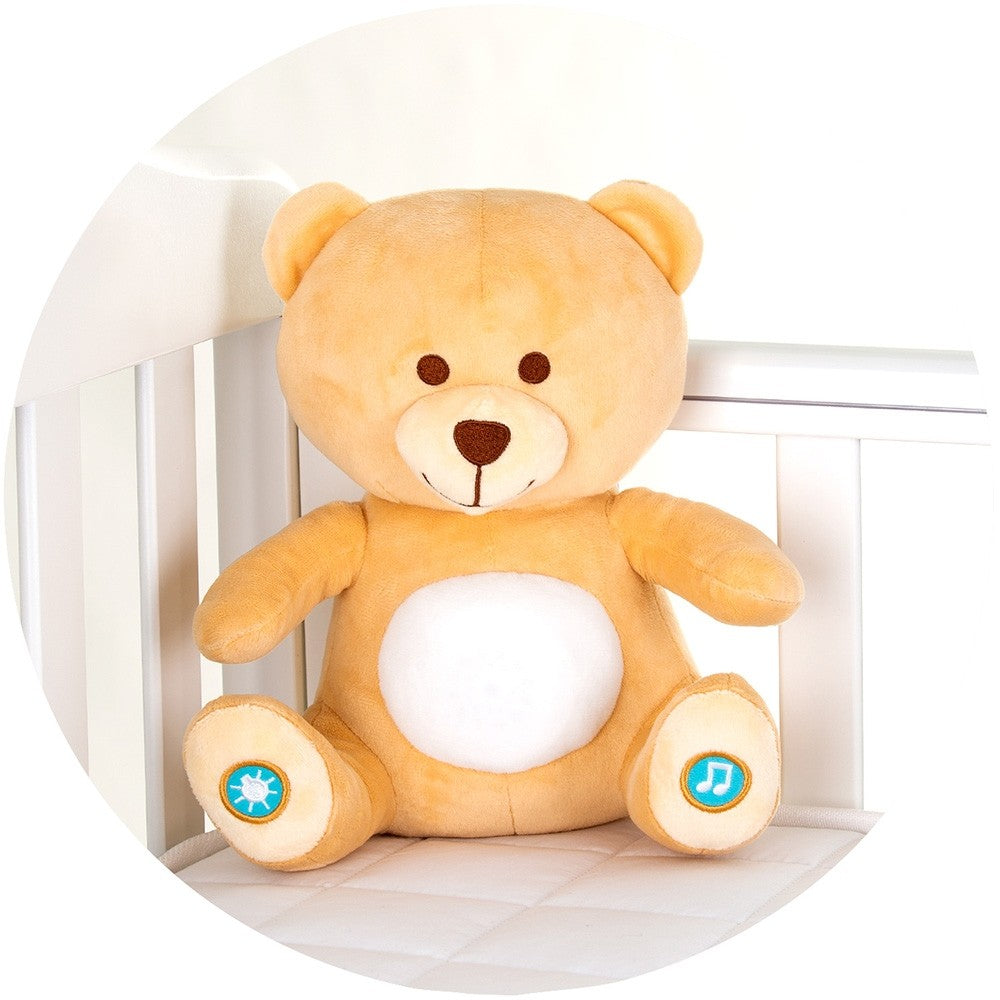 Chipolino lampa de veghe plus muzicala 0m+ Bear