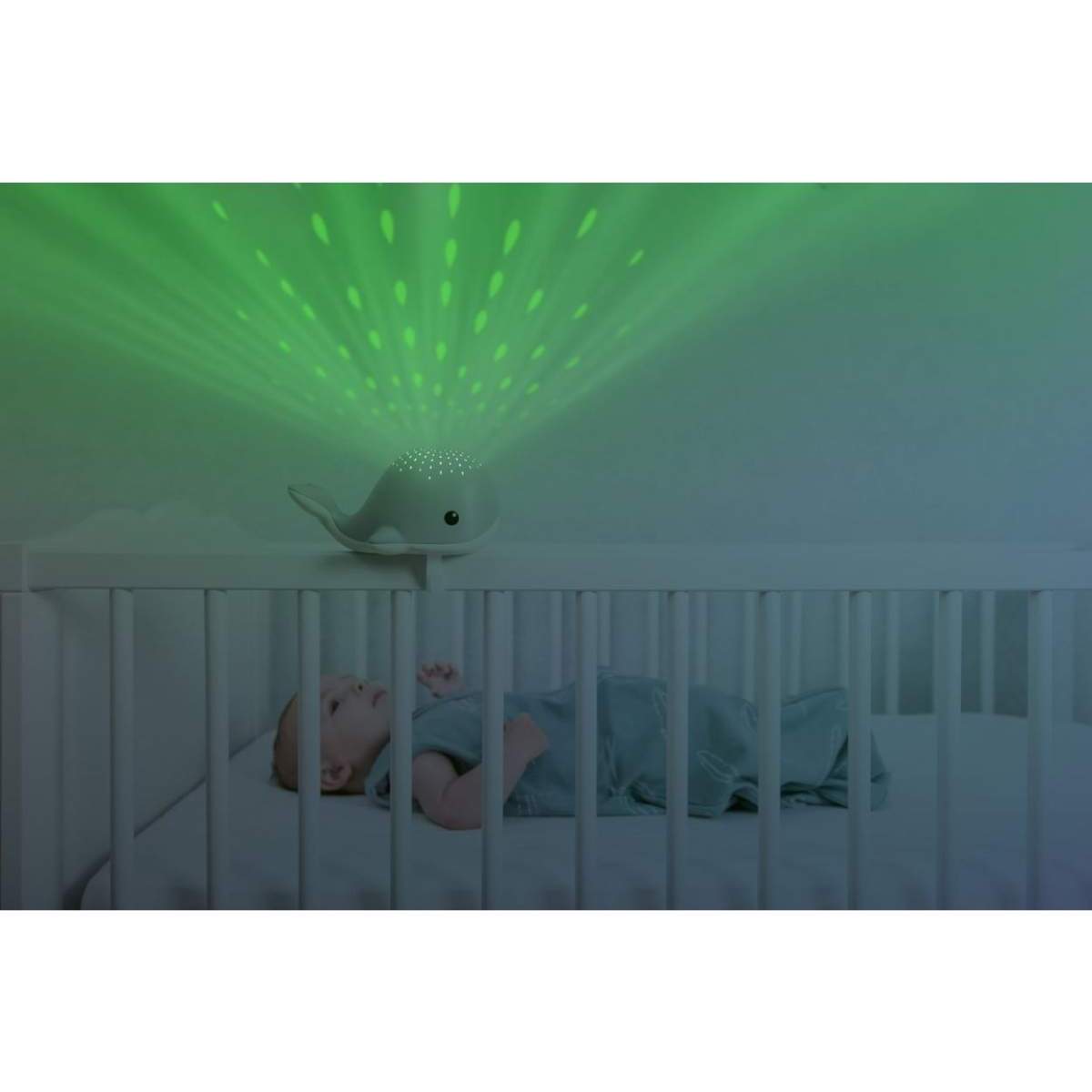 Zazu Kids lampa de veghe si proiector Wally 0m+ Gri