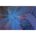 Zazu Kids lampa de veghe si proiector Wally 0m+ Gri