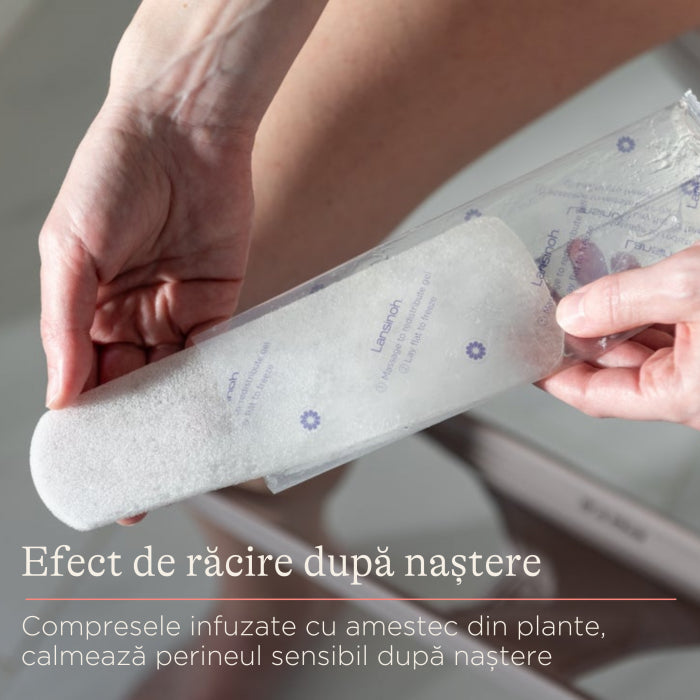 Lansinoh compresa perineala 8 buc Imagine secundară a produsului