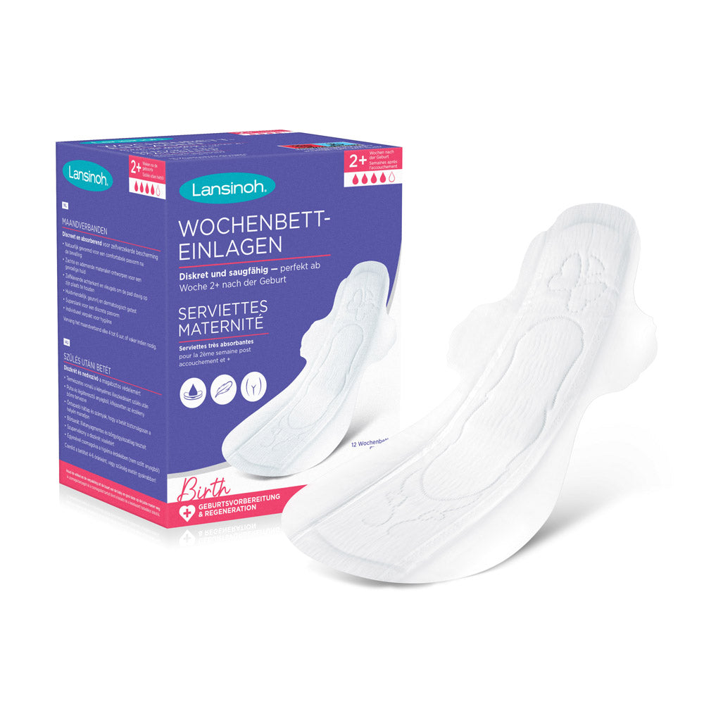 Lansinoh tampoane postnatale Ultra Absorbante saptamana 2+ M, 12 buc