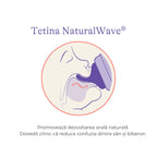 Lansinoh tetina silicon Natural Wave 1/F pentru 6m+, 2 buc