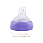 Lansinoh tetina silicon Natural Wave S flux lent 1m+, 2 buc