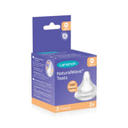 Lansinoh tetina silicon NaturalWave M 3m+ 2 buc