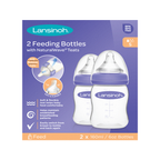 Lansinoh biberon 160 ml Natural Wave tetina silicon 1-S 0m+ 02