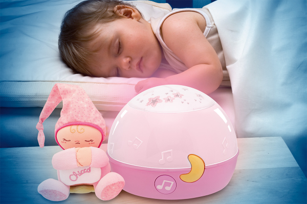 Chicco Proiector muzical si lampa de veghe First Dream 0m+ Girl 02