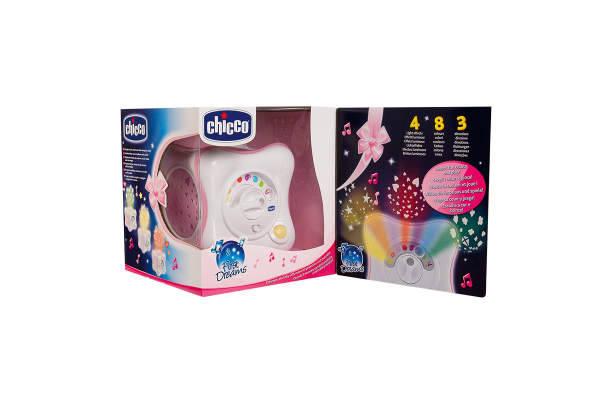 Chicco Proiector muzical Cub Curcubeu Primele Vise 0m+ Roz