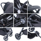 Leclerc carucior sport Magic Fold Plus 6m+ Grey 05