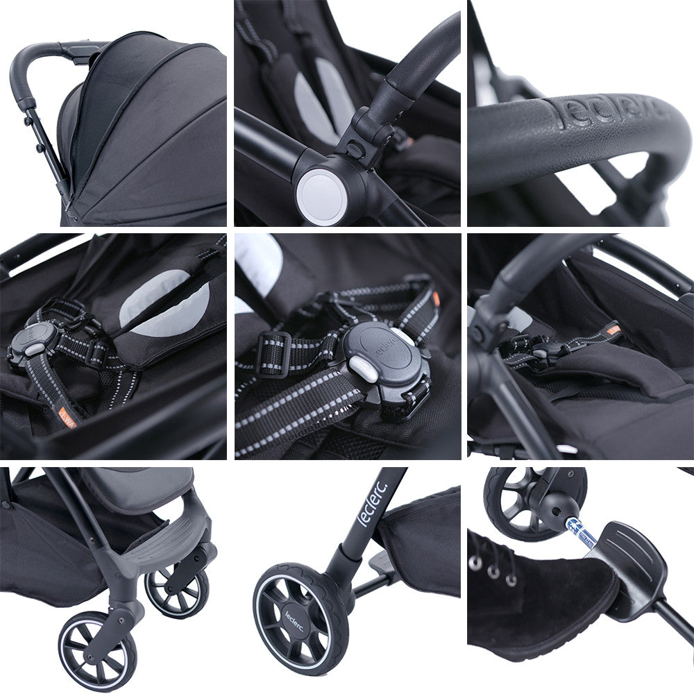 Leclerc carucior sport Magic Fold Plus 6m+ Grey 05