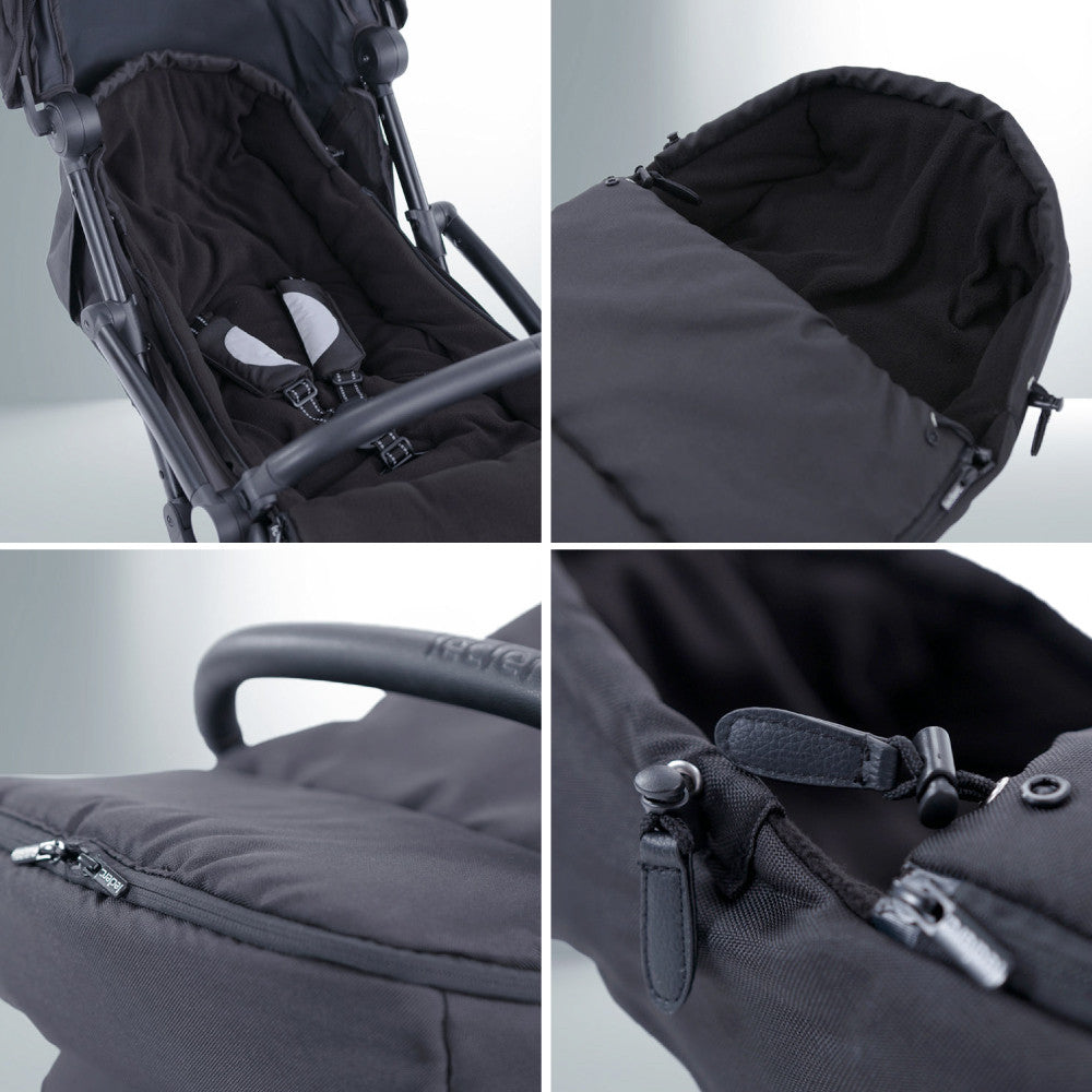 Leclerc husa de picioare Polar 6m+ Grey Melange Imagine secundară a produsului