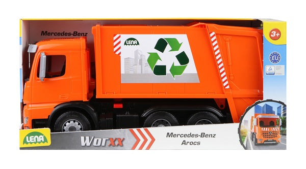 Lena masinuta camion gunoier de 52 cm WORXX Arocs 3 ani+