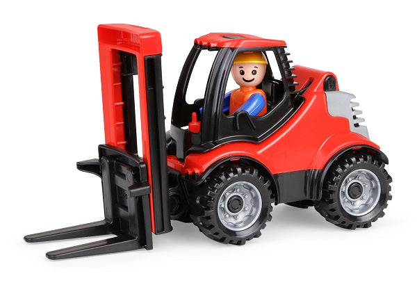 Lena masinuta stivuitor de 22 cm Truckies cu figurina 2 ani+