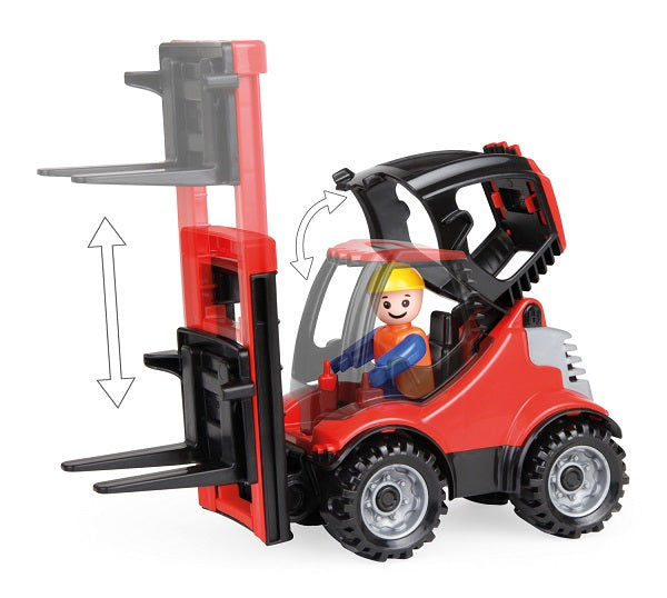 Lena masinuta stivuitor de 22 cm Truckies cu figurina 2 ani+