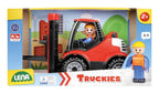 Lena masinuta stivuitor de 22 cm Truckies cu figurina 2 ani+