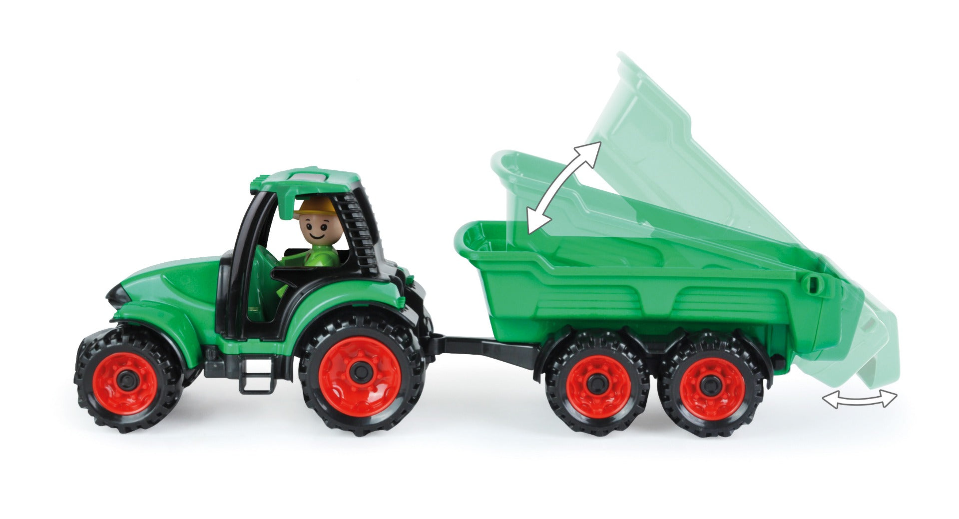Lena tractor cu remorca Truckies 2 ani+
