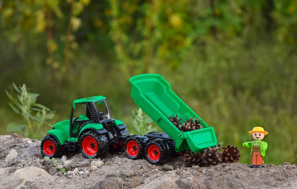Lena tractor cu remorca Truckies 2 ani+