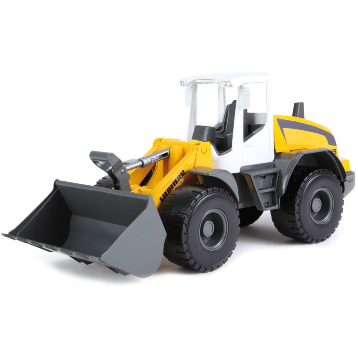 Lena buldoexcavator cu cupa Liebherr Worxx 48 cm 3 ani+, Yellow