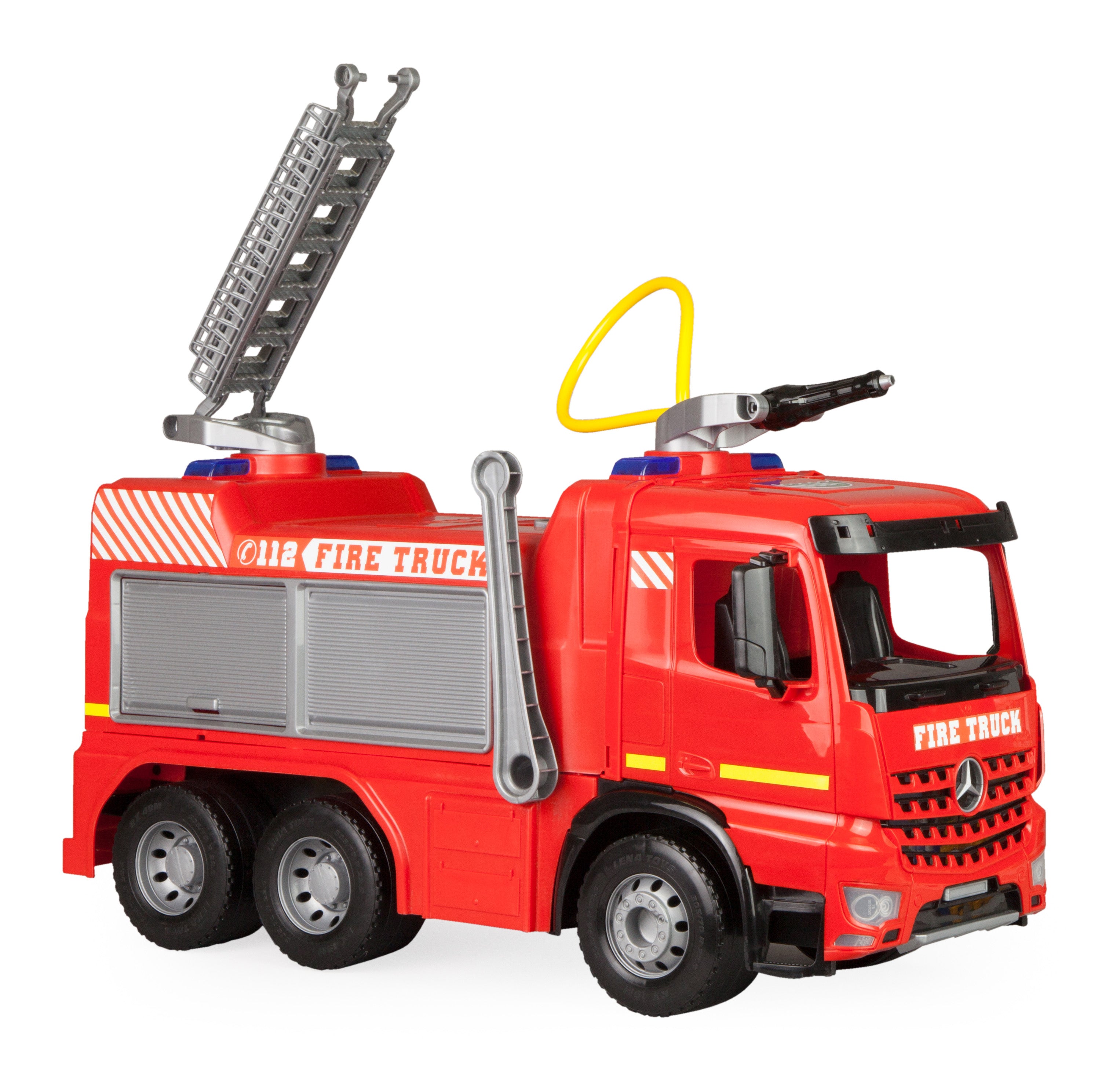 Lena masina Giga Trucks Pompieri 66 cm 3 ani+ L-02158 01 Imagine principală a produsului