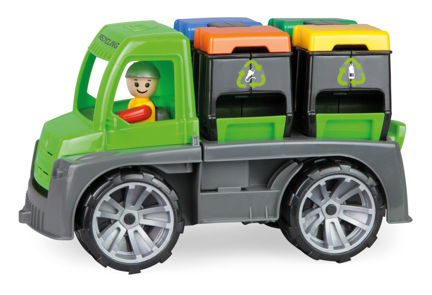 Lena masina gunoi Truxx Recycling cu figurina 2 ani+ L-04453 01