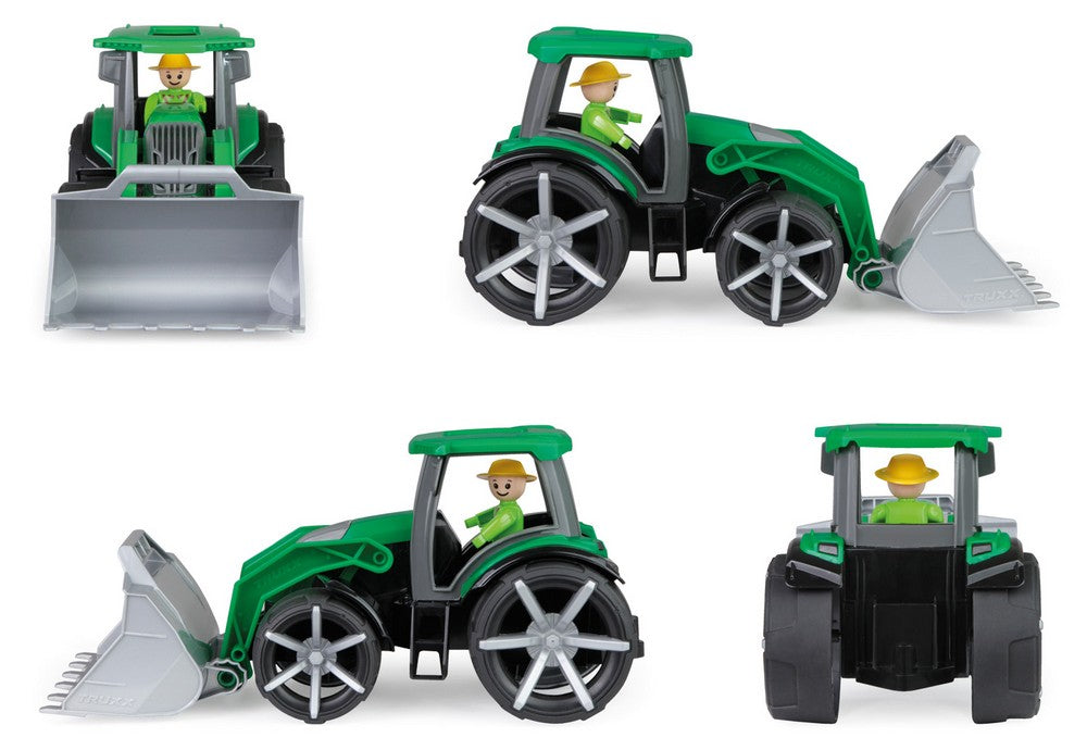 Lena tractor cu cupa  Truxx cu figurina  34 cm 2 ani+